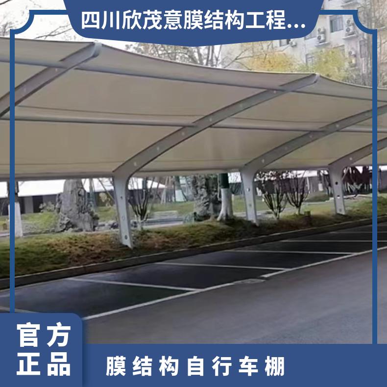 游乐场自行车停车棚 抗风耐磨张拉式工厂提供设计/安装