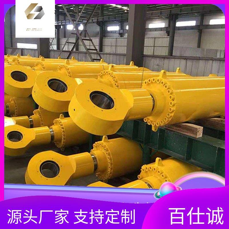 挂桶式飞翼支腿提升机农用 油缸 百仕诚定制 来图加工