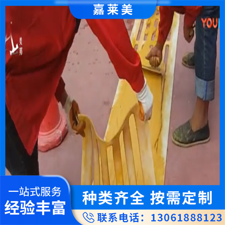 聚合物盲道 耐磨耐晒抗老化整体性强 施工快捷