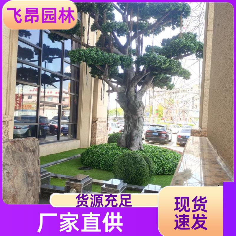 造型精致 室外仿真树 支持定做 景区装饰假绿植 飞昂园林