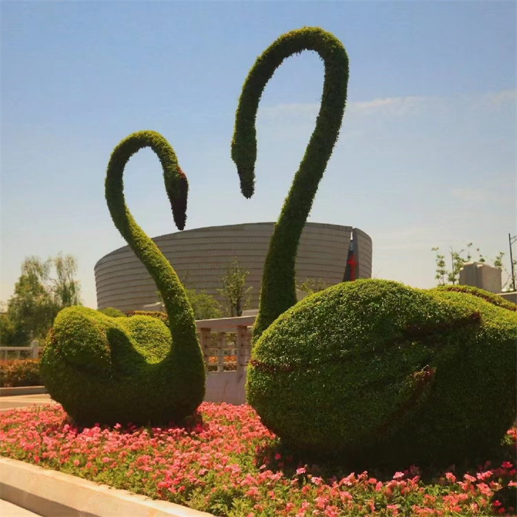 飞昂 户外仿真绿雕 园林景观雕塑 绿植装饰大摆件 可定制