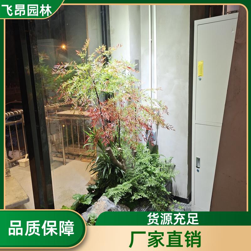 飞昂园林 多姿优美 室内仿真树 易于表达设计效果 商场装饰植物