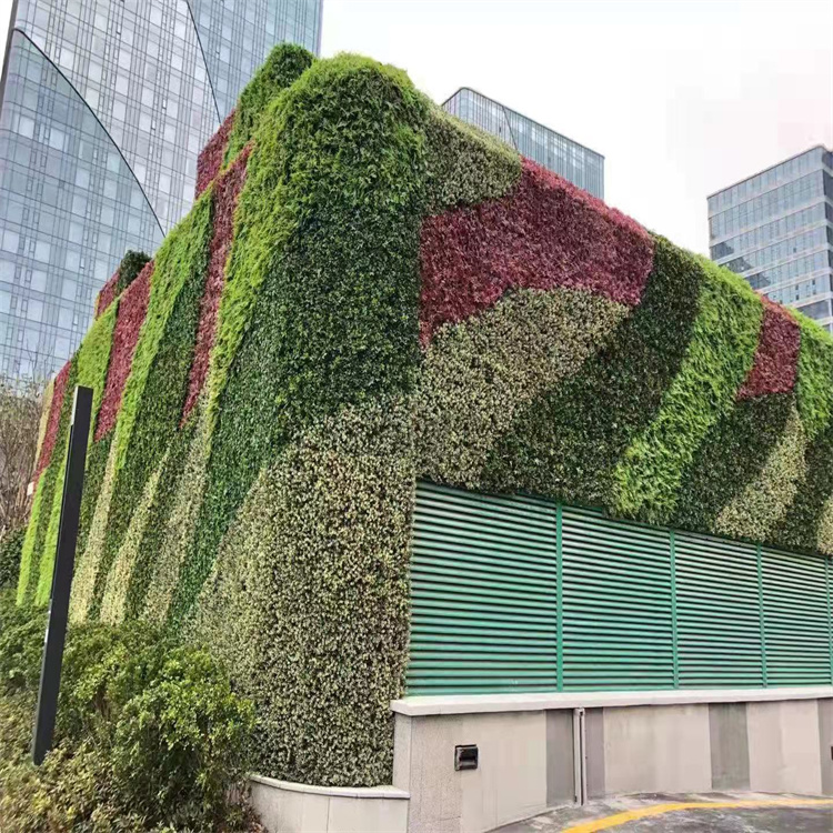 飞昂 抗紫外线假草 绿植墙 橱窗装饰草 仿真立体植物墙
