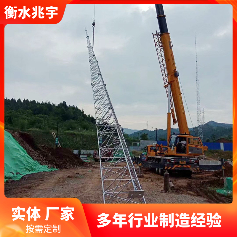 兆宇 加油站避雷塔 塔式避雷针 抗压耐冲击 定制安装