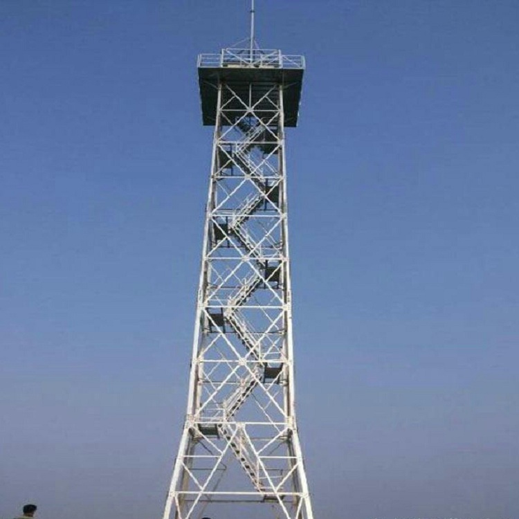 森林草原防 火瞭望铁塔 兆宇 四角森林防火瞭望塔远程监控观测塔