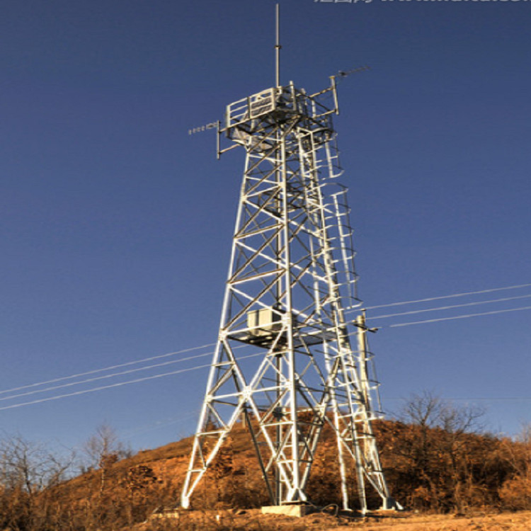 镀锌钢结构监控铁塔兆宇森林防火监控塔景观塔