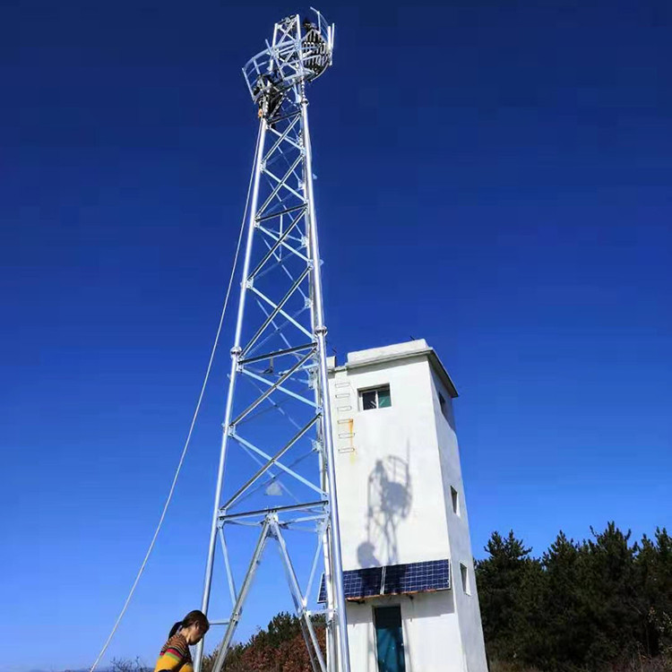 森林防火监控塔兆宇加工钢结构瞭望铁塔观光塔厂家