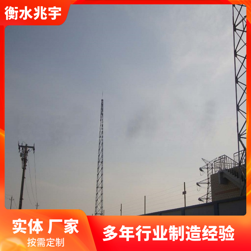 兆宇供应 单管 不锈钢烟囱避雷塔 规格齐全 外形美观