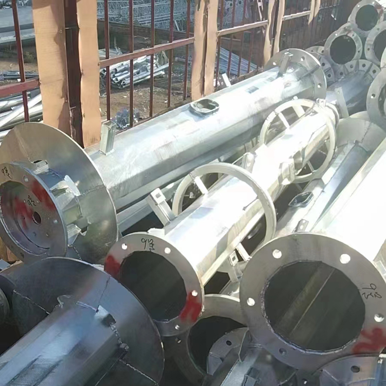 通信单管塔钢结构单 管美化塔 兆宇 通讯单管塔架线通讯塔