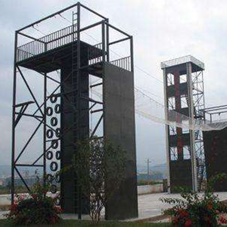 消防预演训练塔 体能训练消防塔 兆宇 钢结构体能户外训练铁塔