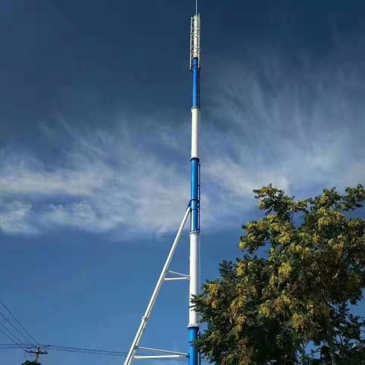 通信信号塔 通讯铁塔卫星信号接收通信铁塔一体化通讯基站通信塔
