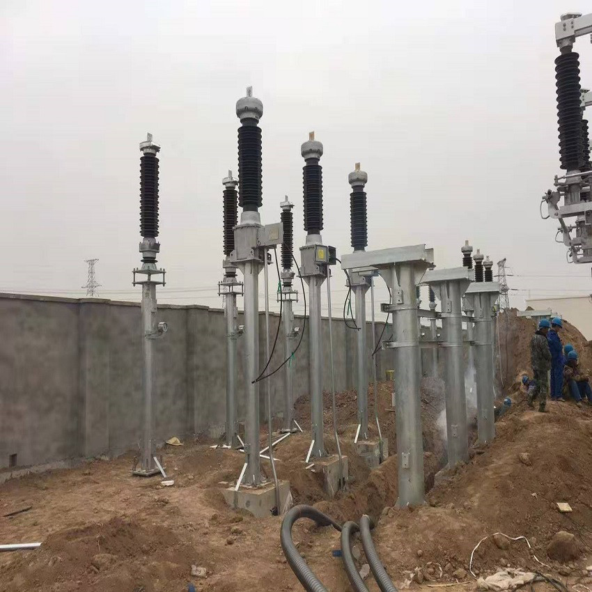 电力架构变 电所门型构架 兆宇 变电架线电力钢杆电力构架