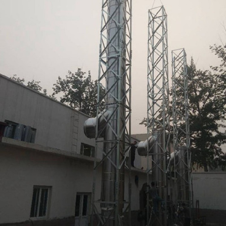 钢结构烟囱塔脱硫塔兆宇烟囱防晃支撑架锅炉烟囱铁塔