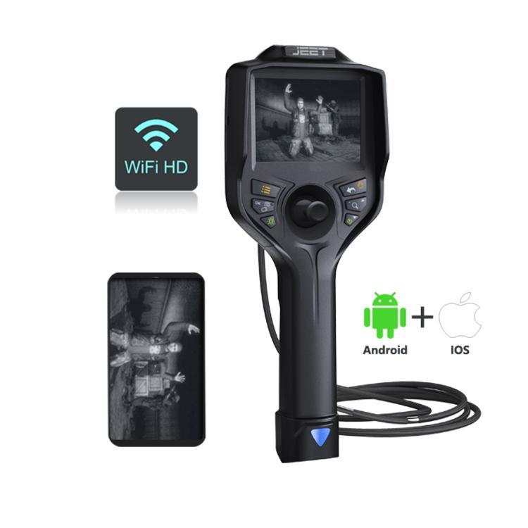 杰泰 四向内窥镜 双光源设计，红外光/白光源一键切换