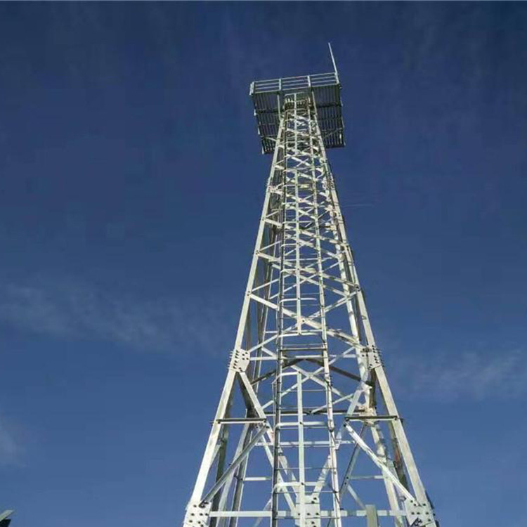 森林园区防火监控塔兆宇钢结构环境监控平台
