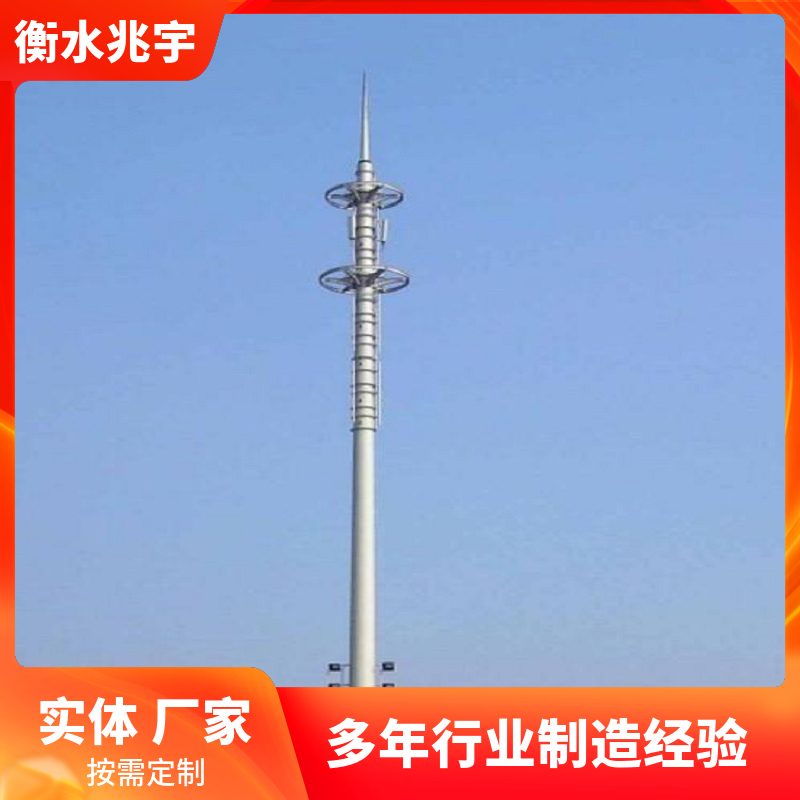 兆宇供应zy 单管 通信 景观单管塔 通讯美化塔 可定制 规格齐全