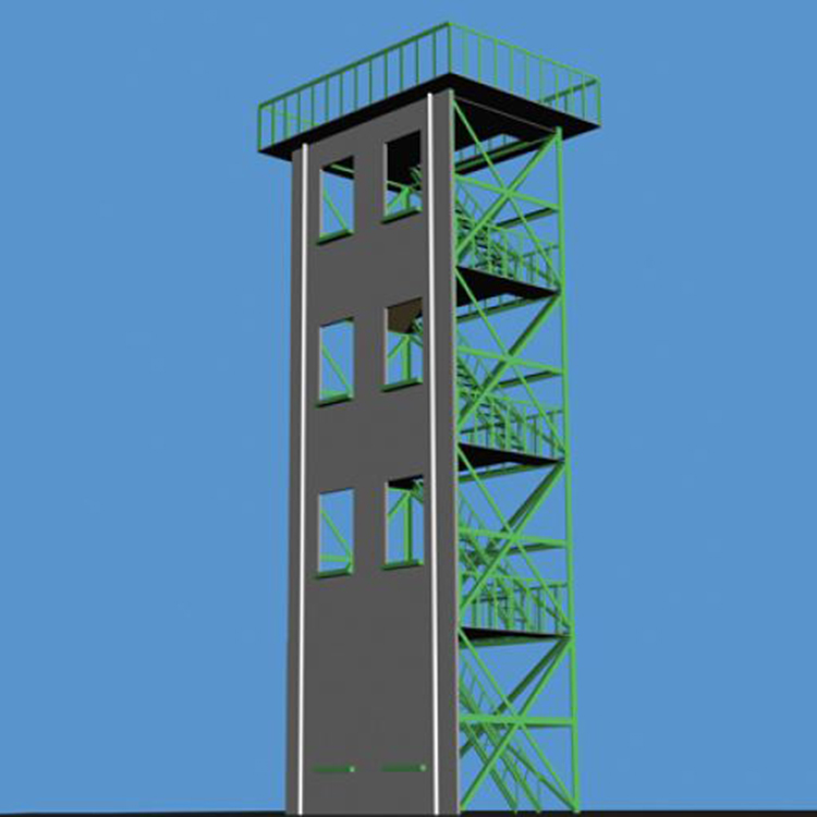 体能拉练训练塔兆宇热镀锌室外攀爬消防训练塔