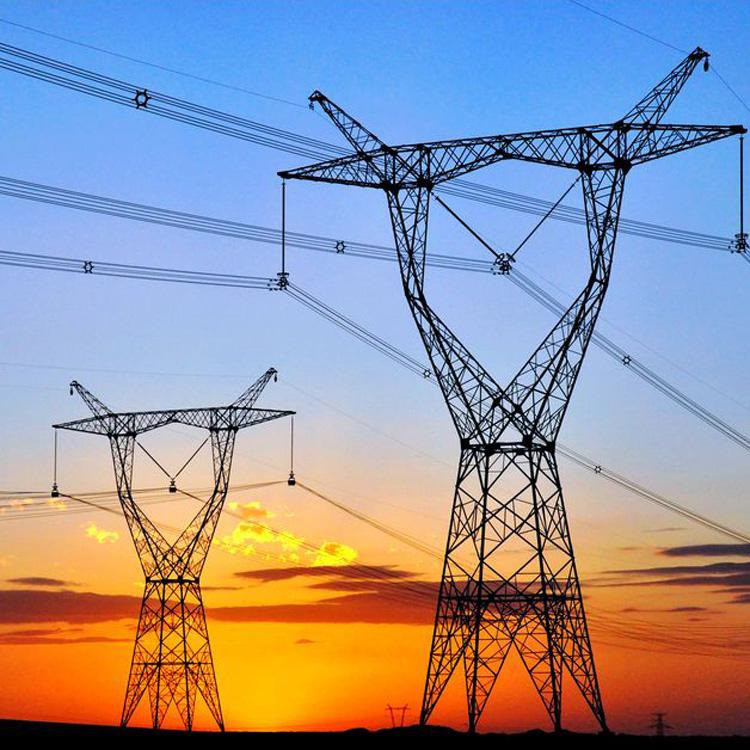 工程电力架构输电线路铁塔兆宇电力输送线铁塔架