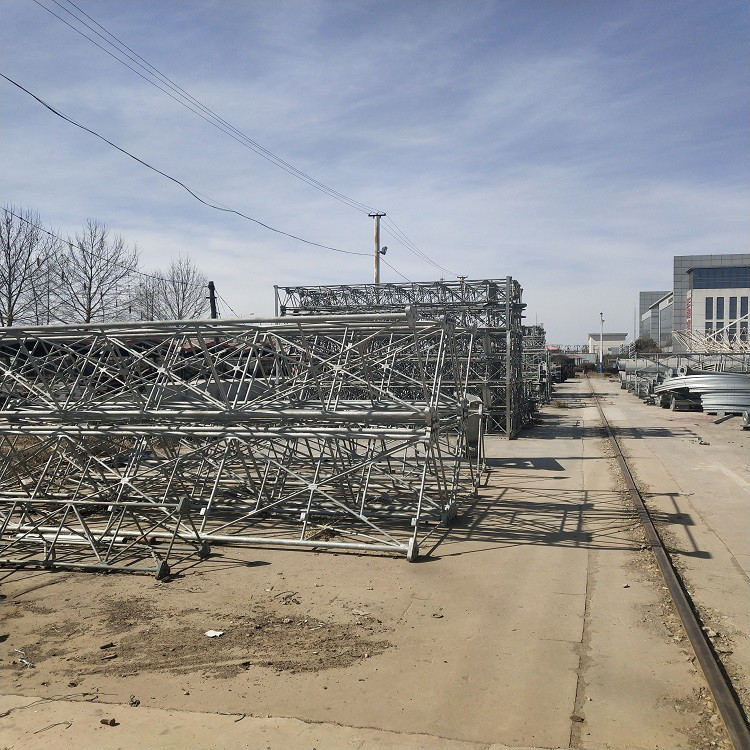 楼顶圆钢四角避雷塔 兆宇 防雷塔钢结构输电线路铁塔