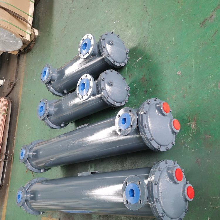 复盛油冷却器2117010278 管壳式SA280W螺杆空压机散热器