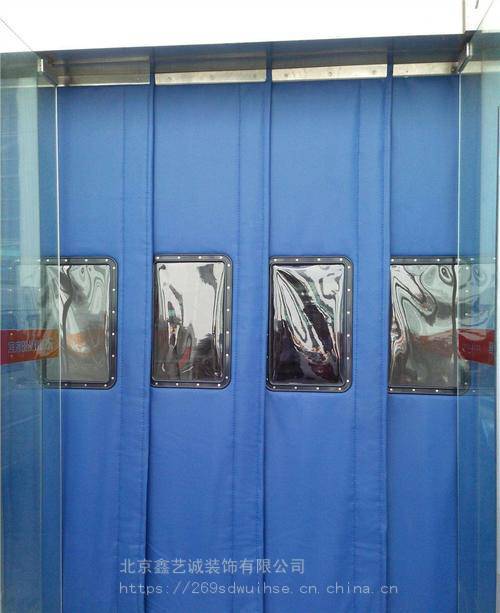 定做安装秋冬季棉门帘牛津布皮革PVC自吸帘 鑫艺诚设计