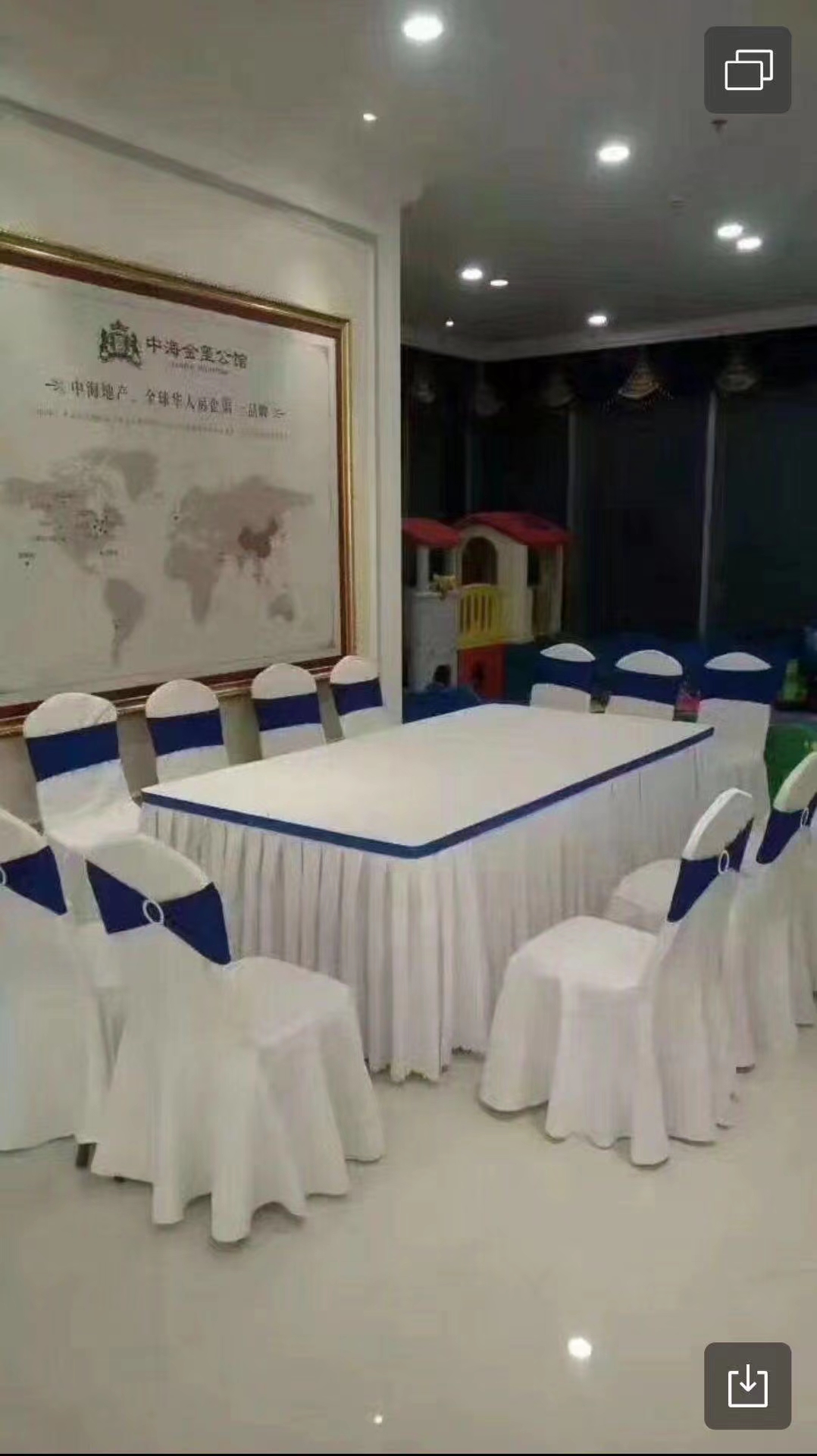 定做纯棉阻燃酒店桌布台布椅套厂家 鑫艺诚设计 防水防尘装饰布