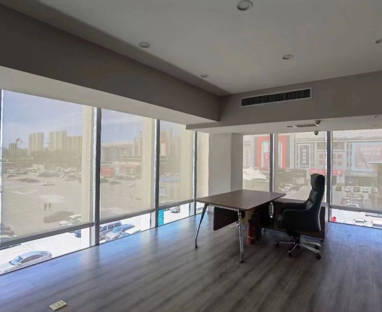 定做手动电动遮阳全遮光卷帘百叶罗马柔纱香格里拉窗帘 鑫艺诚设计