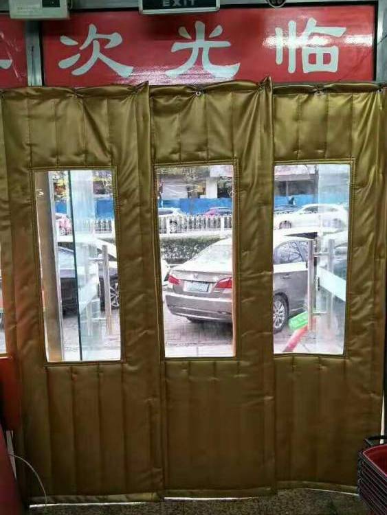 优质京北定做PVC牛津布棉门帘厂家 鑫艺诚制作