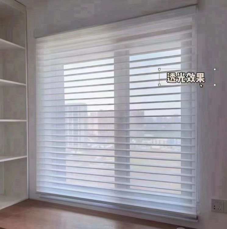 办公室智能电动窗帘 挡风遮光 简约大气 鑫艺诚厂家设计