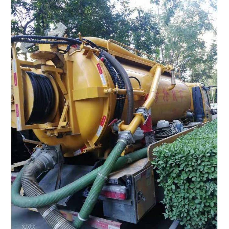 高压清洗管道 市政小区管道清洗 福康乐工程技术公司
