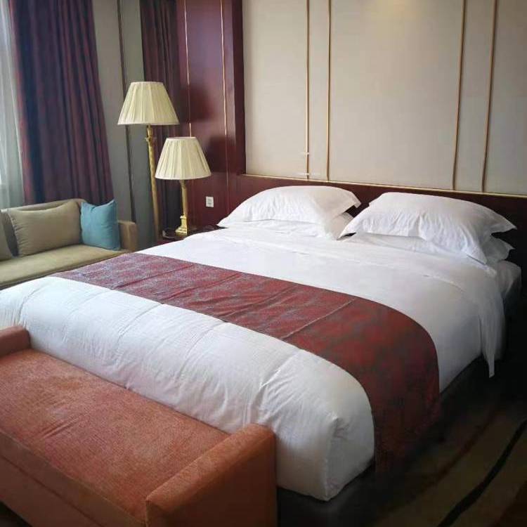 供应北京鑫艺诚/酒店客房纯棉60*60床单被罩纯棉床上用品