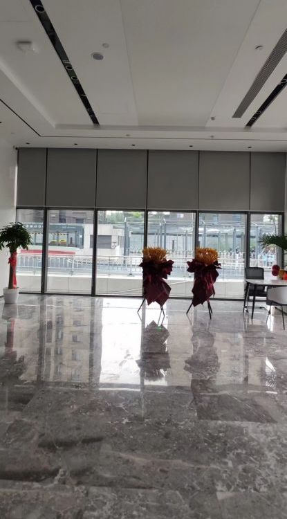 鑫艺诚 办公室窗帘 遮光隔热 厂家定制 放心售后服务