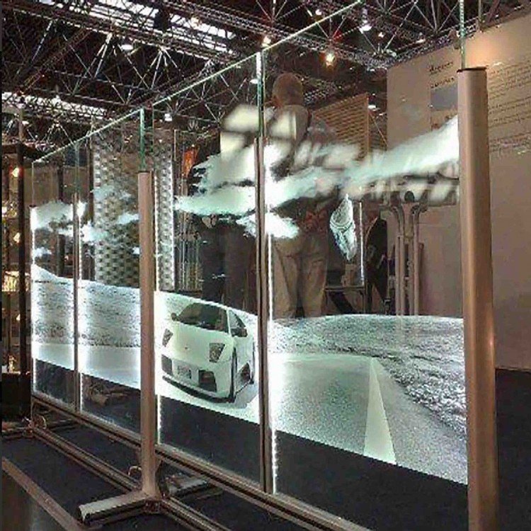 条形条纹酒店园林走廊屏风夹丝夹胶玻璃 来样加工定制