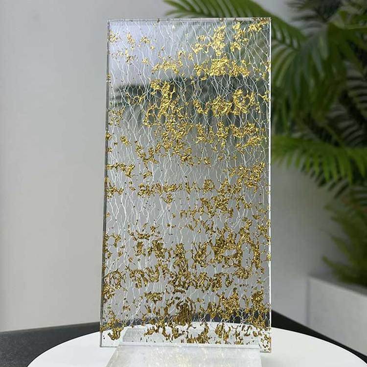 工艺夹娟玻璃,屏风山水画,水墨画玻璃,夹丝夹画钢化玻璃厂家