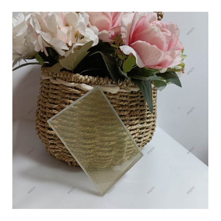 钢化夹画夹胶玻璃办公室推拉门夹娟玻璃定制屏风艺术夹丝隔断