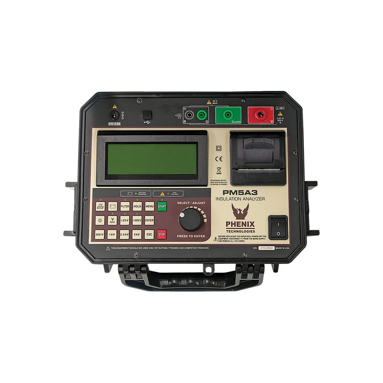 美国PHENIX PM5A3/PM10A3数字绝缘电阻测试仪
