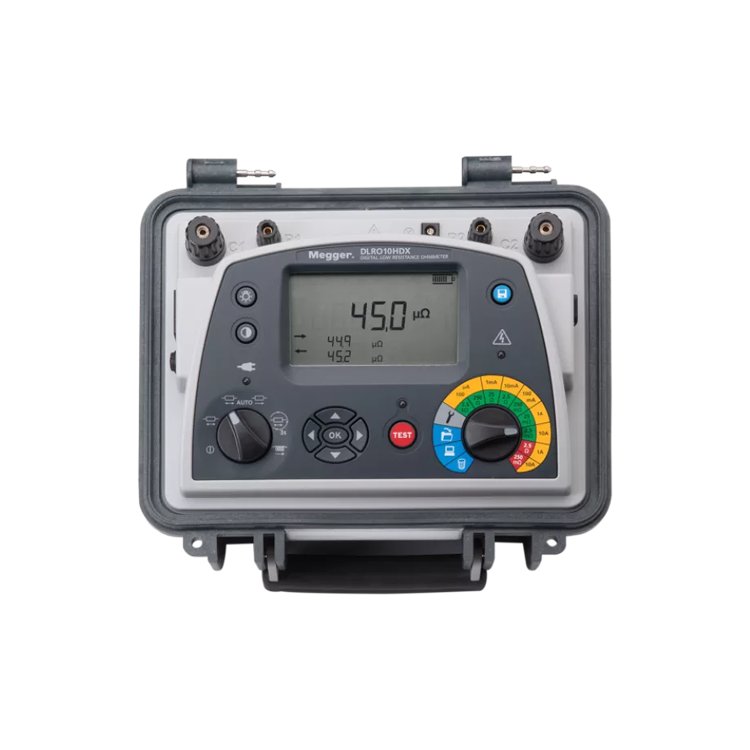 美国MEGGER DLRO10HDX 双电源10欧姆表数字微欧表