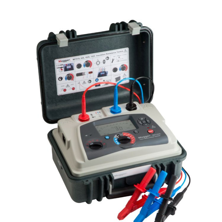 美国 MEGGER MIT525 5kV10TΩ绝缘电阻测试仪 兆欧表 摇表 MIT 525仪器