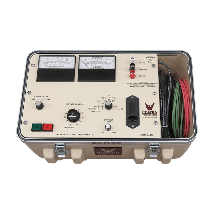 美国PHENIX Model PAD56交直流耐压/兆欧表安全可靠