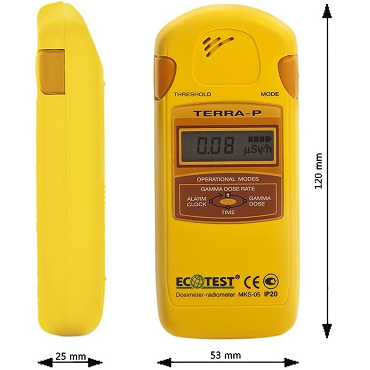 进口乌克兰ECOTEST　MKS-05P便携式个人剂量计厂家