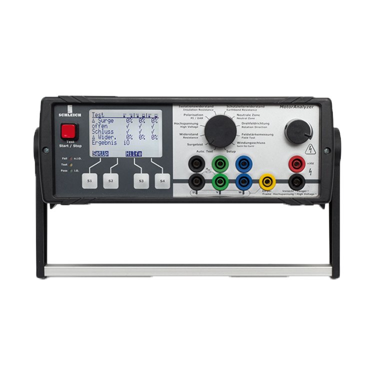 德国SCHLEICH MotorAnalyzer1通用电动机测试仪自动测试