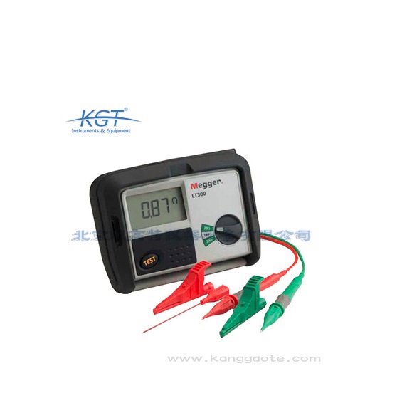 美国 MEGGER 代理 LT300大电流回路测试仪单相和三相测试 16 Hz至400 Hz