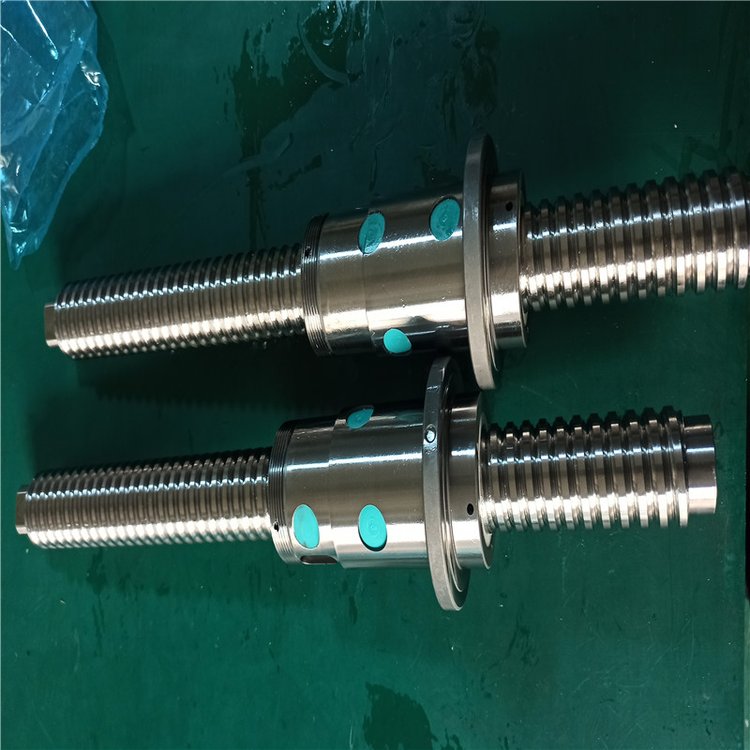 研磨C5级国产滚珠丝杠SFU401005165010 2550螺母镀黑铬 电缸丝杠