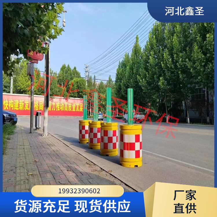 高速公路防撞桶 鑫圣环保 800*900 SMC模压 施工分流筒 快速安装省时间