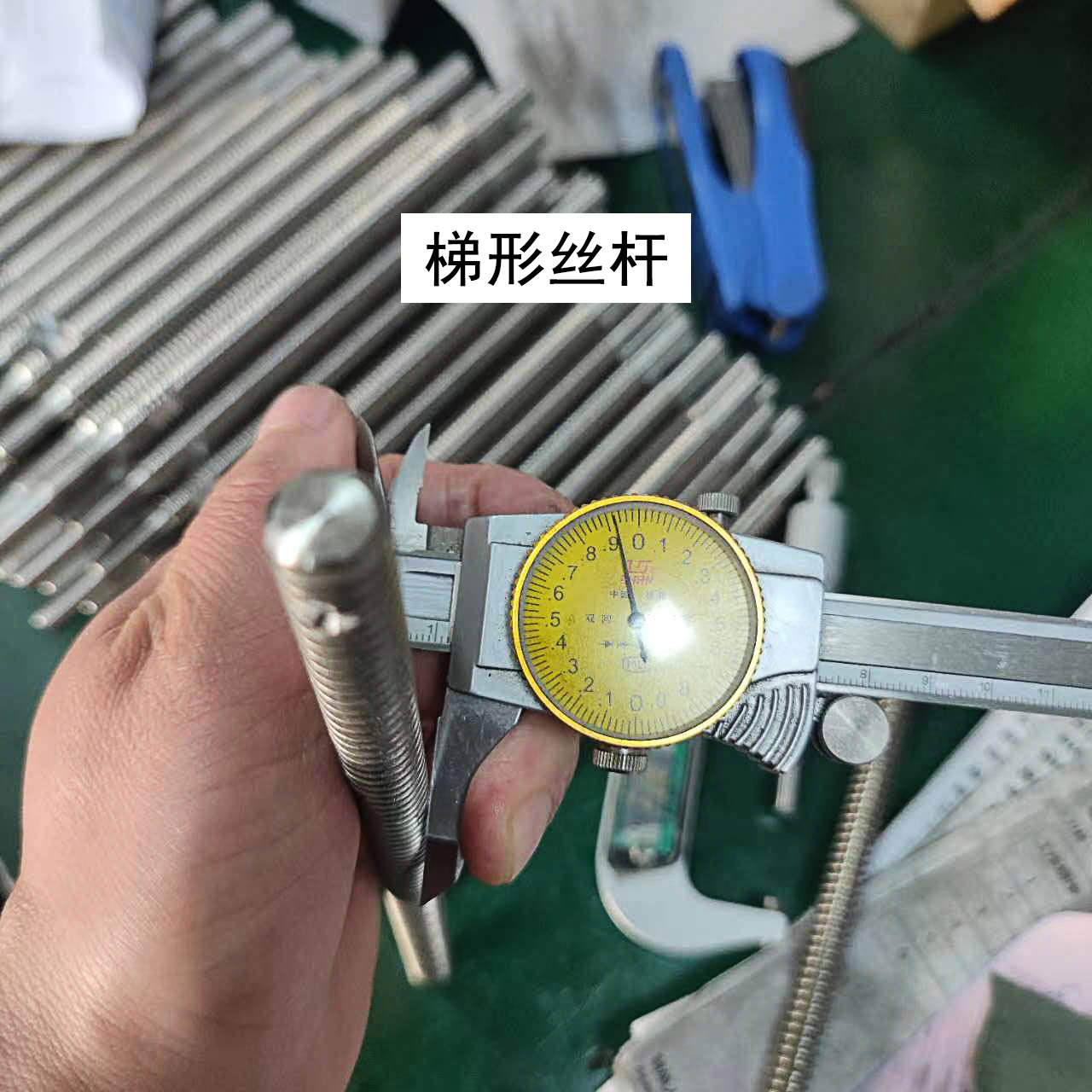 梯形丝杆 TR12*3通止规 外径11.9 材质45钢 批发零售 按图定做