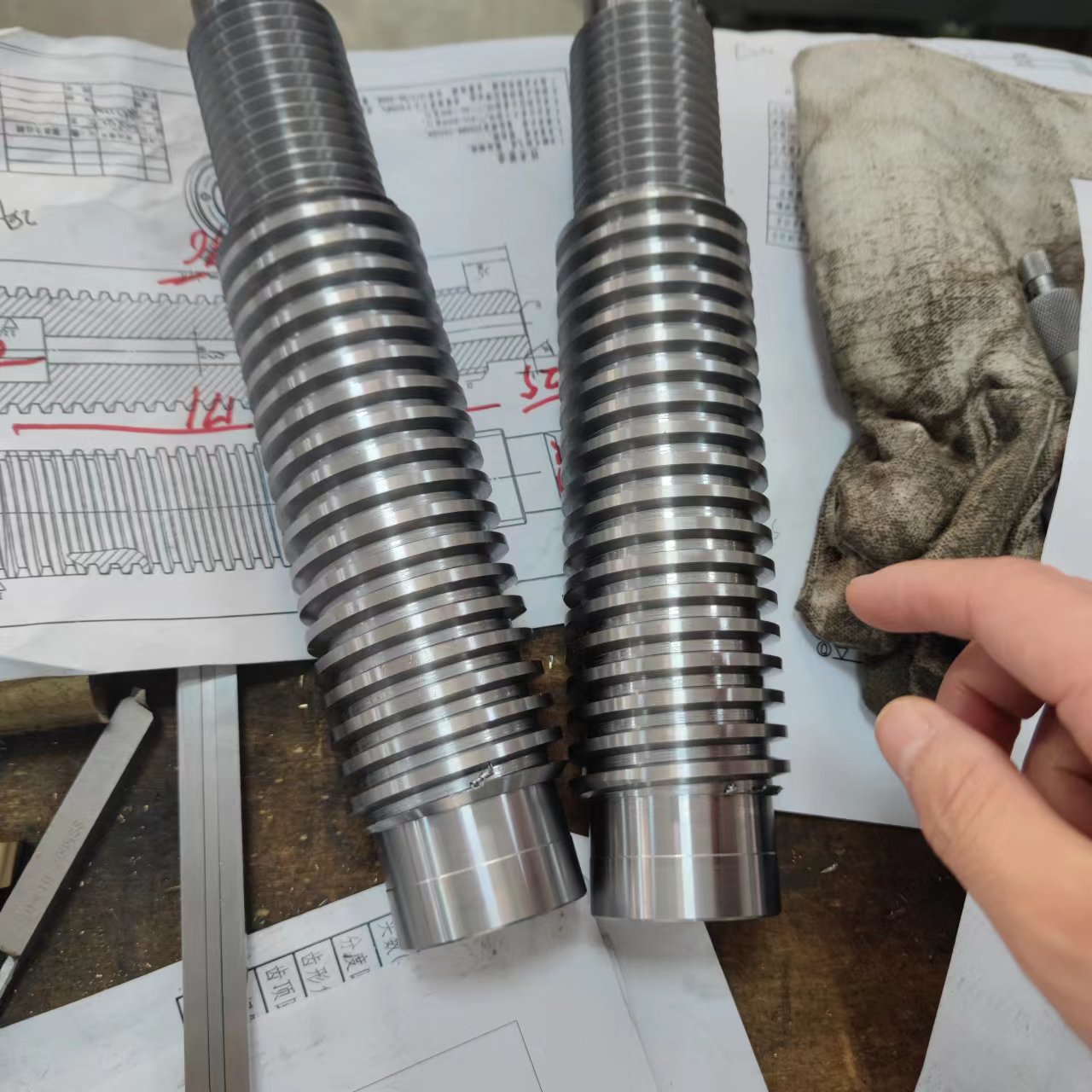 梯形丝杆TR60*8*9空心40铬材质 可按需定制 厂家直供