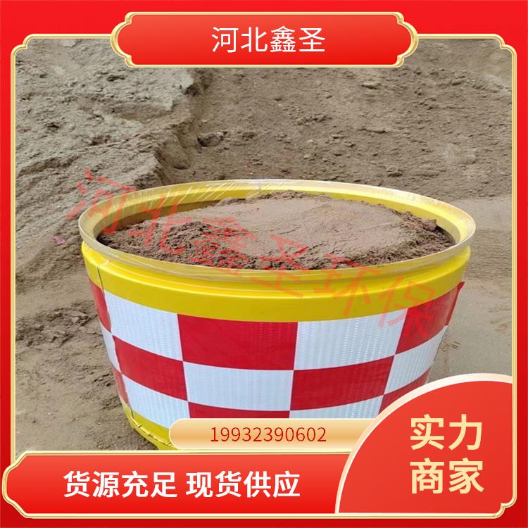 鑫圣厂家 隔离墩 400*700 组装式 道路警示筒 可视性高引注意