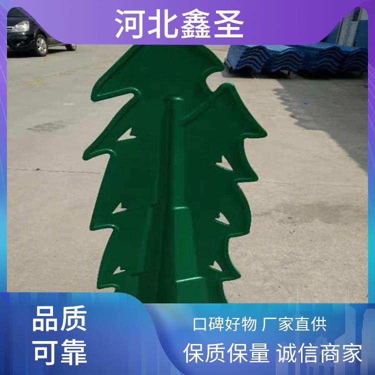 鑫圣 中空吹塑 高速公路防眩板 生产厂家 材质尺寸种类多样