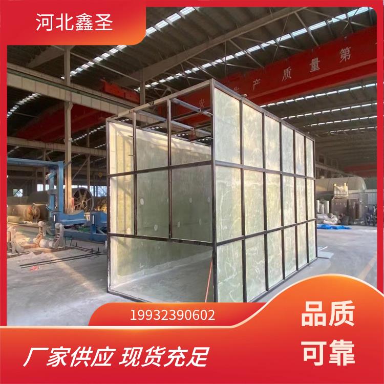 鑫圣环保 玻璃钢生物滤池 工业恶臭分解配套设施 制作合理 维护方便