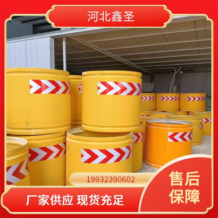 隔离桶 鑫圣厂家 800*900 注水灌沙反光筒 吸收冲击能量